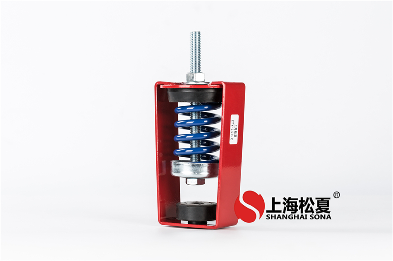 空調(diào)機(jī)組吊裝彈簧減震器安裝方法